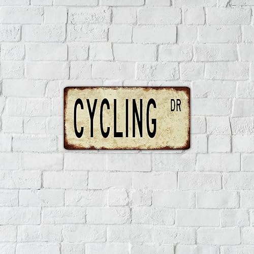 Miniatura 10 de Autravelco Letreros metálicos de carreras de Go Karting para exteriores, casa de campo, patio, baño, decoración del hogar, letreros de lata