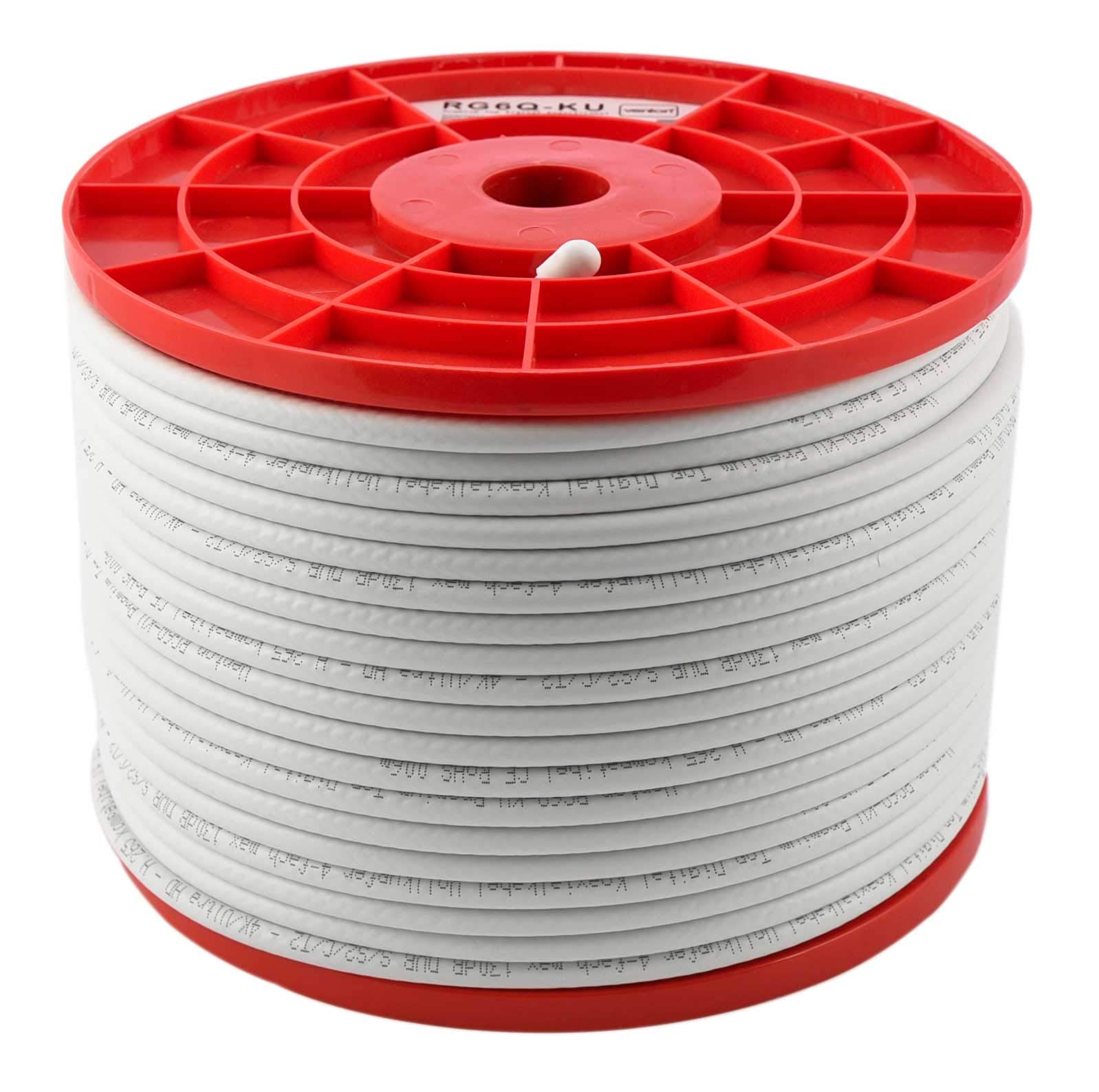 Cavo antenna coassiale Venton satellitare 120db 4 Fach HQ 500 m