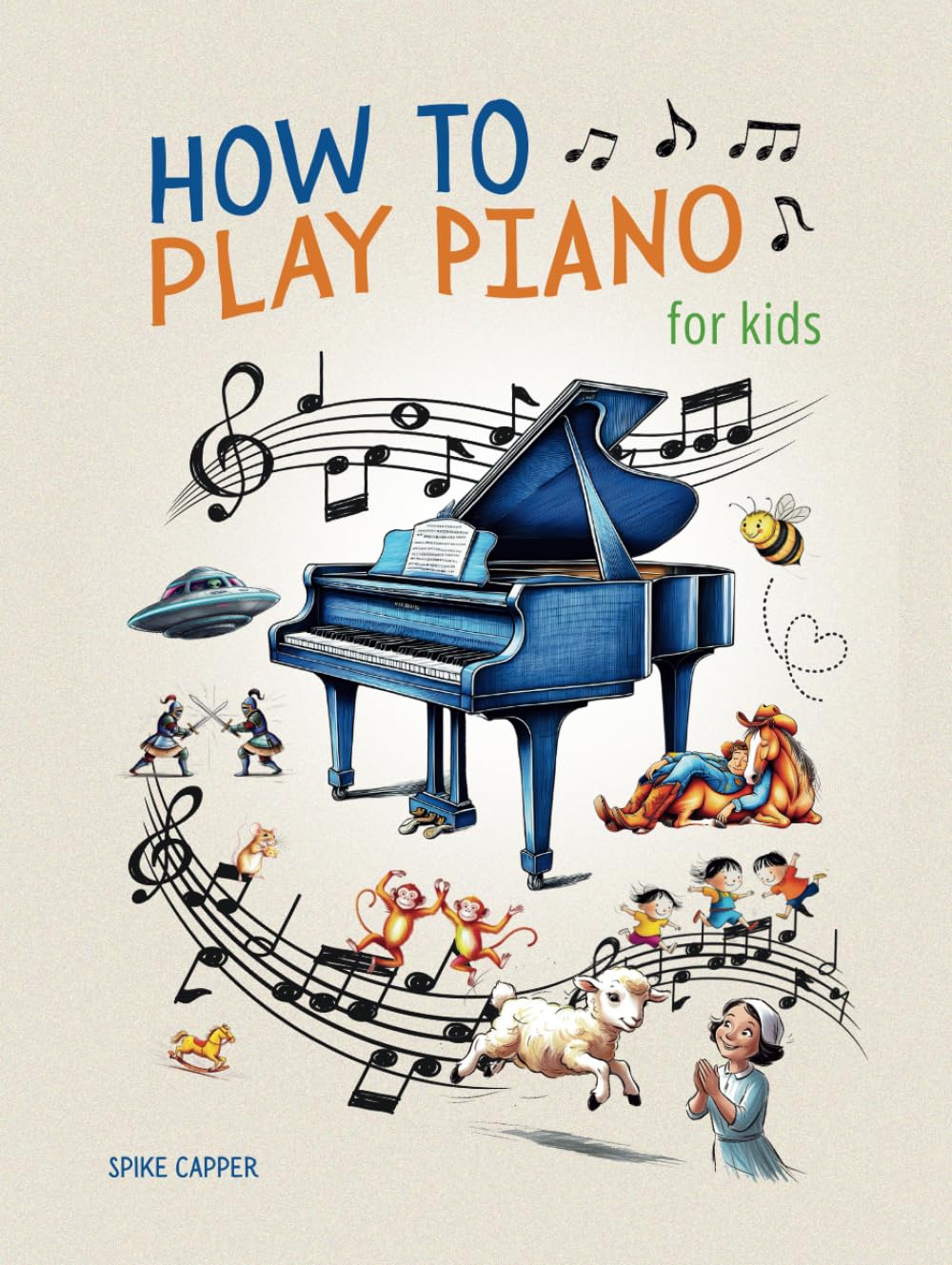 Piano pour enfants livre d'apprentissage de la musique débutant