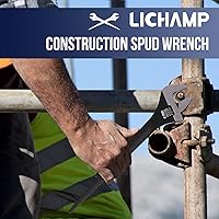 Vista 2 de Lichamp 3-Pack Adjustable Construction Spud Wrench Set 10 12 16 Inches