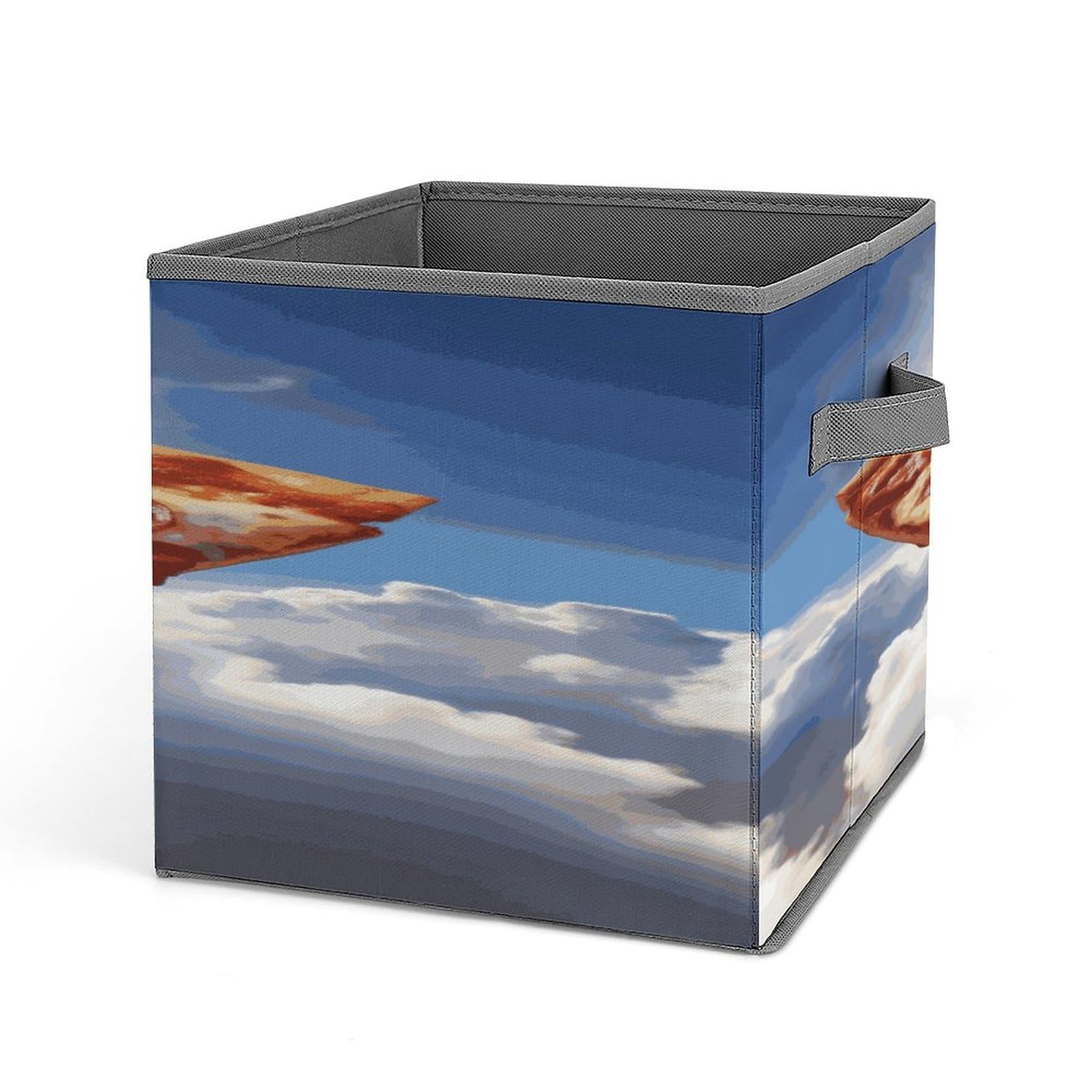 Fekiloot Style Pizza In The Sky Storage Bins Storage Baskets