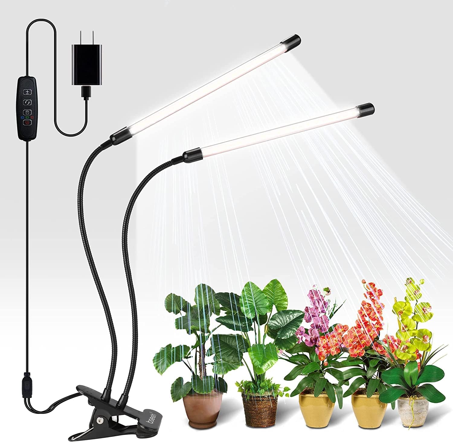 wolezek Grow Lights for Indoor Plants, Full Spectrum LED Plant Light
