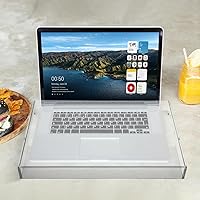 Vista 9 de Cubiertas de teclado para portátil de 15.6 pulgadas, cubierta de teclado acrílico, protector de teclado para computadora portátil de gato, protector