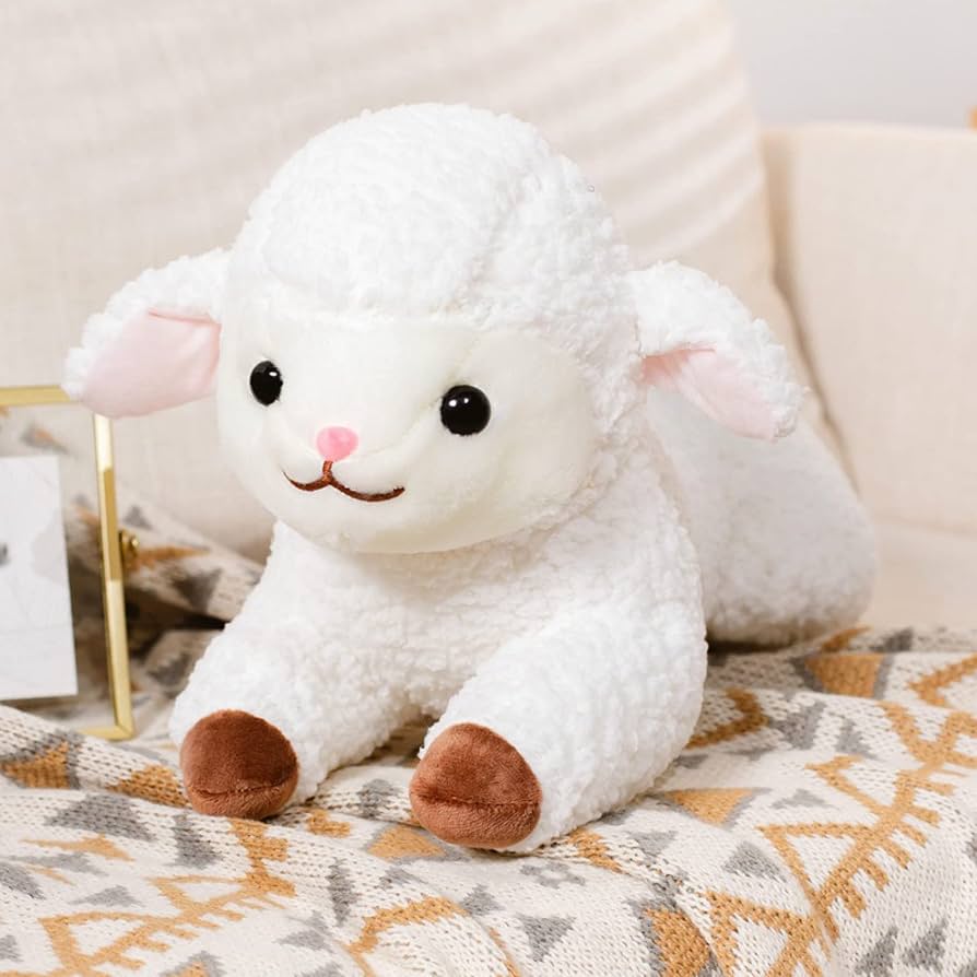 かわいい白いヒツジのぬいぐるみ Amazon｜[LSDZW] ヒツジ ぬいぐるみ ふわふわ 抱き枕 多機能