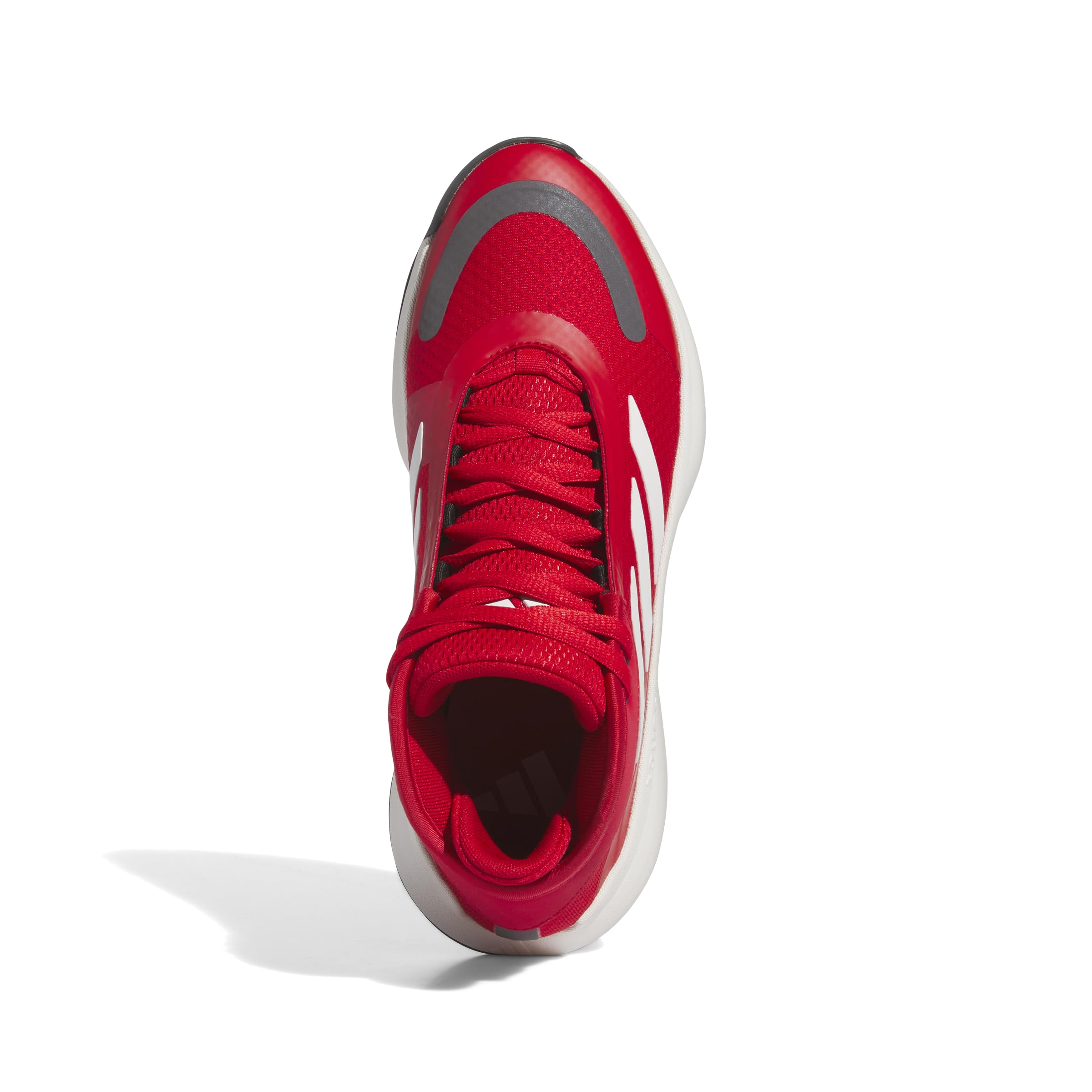 adidas Unisex - Adulto Bounce Legends Trainers, Better Scarlet/Cloud White/Charcoal, 46 EU