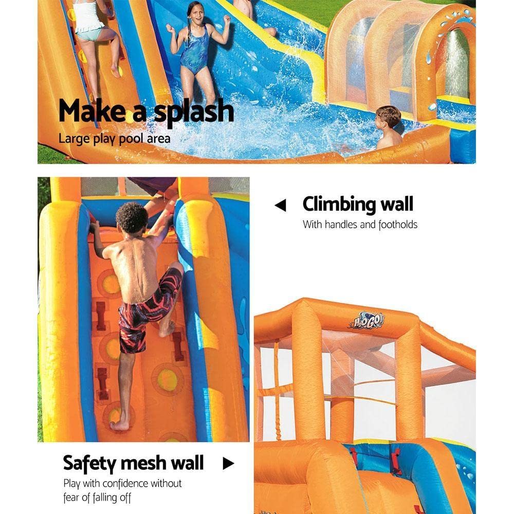 Bestway Aire de Jeu soufflerie en continu Hurricane Tunnel Water Park 420X320x260cm