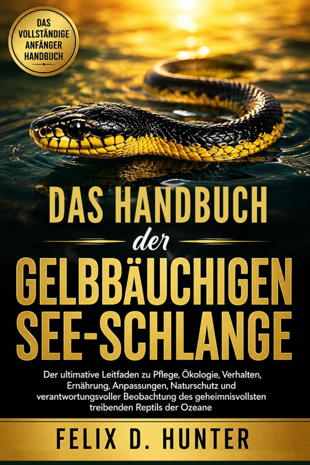 DAS HANDBUCH DER GELBBÄUCHIGEN SEE-SCHLANGE: Der ultimative Leitfaden zu Pflege, Ökologie, Verhalten, Ernährung, Anpassungen, Naturschutz und ... treibenden Reptils der Ozeane