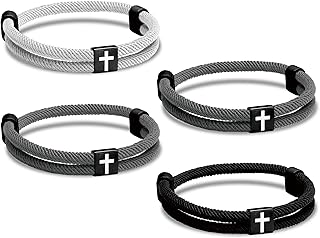 Cross Bracelet For Men Picks collage image 2