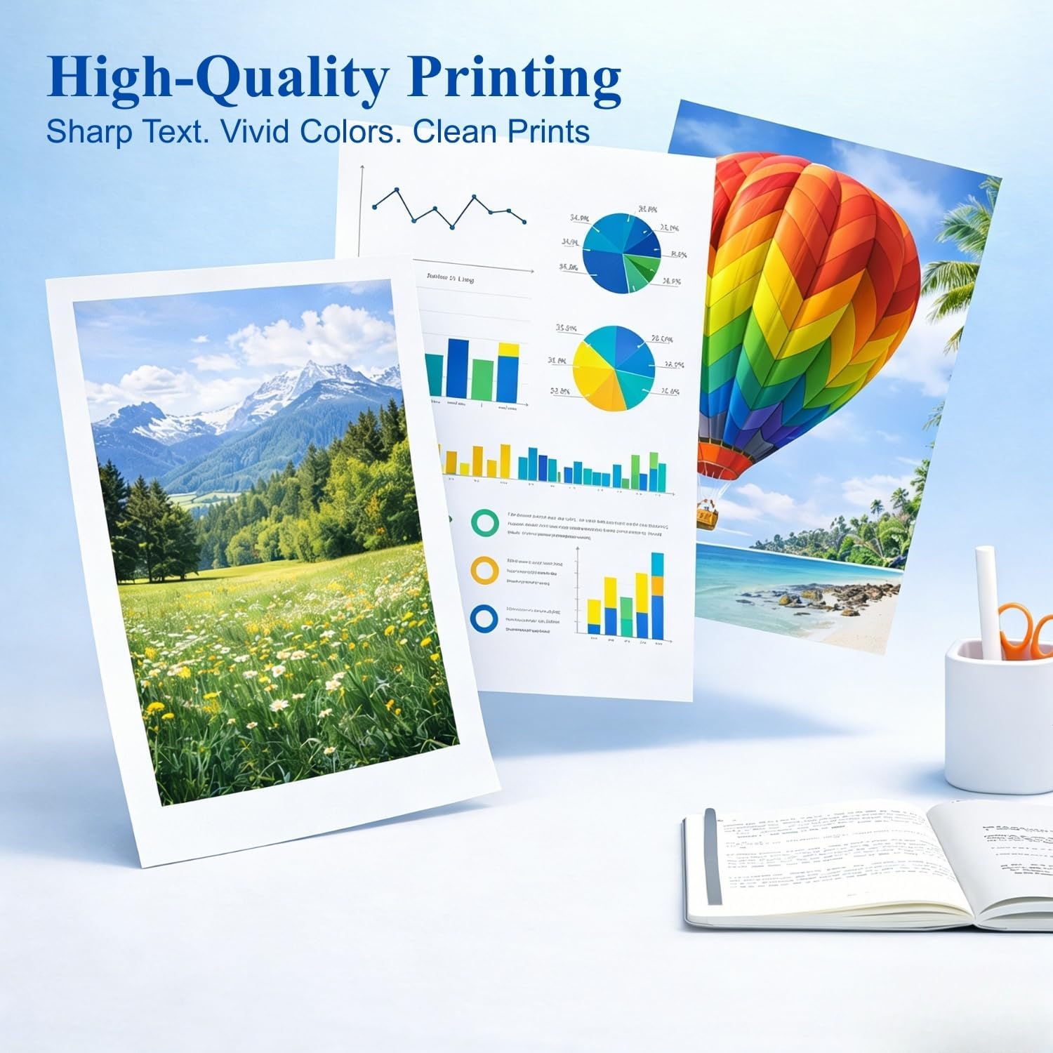 Remanufactured Replacement for 812XL Ink Cartridges Combo Pack for Epson 812XL 812 XL Ink Cartridge for Workforce Pro WF-7840 WF-7820 WF-7310 EC-C7000 Printer (5 Pack, Latest Chip) - Image 5