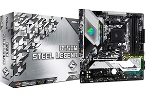 ASRock B550M Steel Legend: A Compact Powerhouse for AMD Ryzen Processors