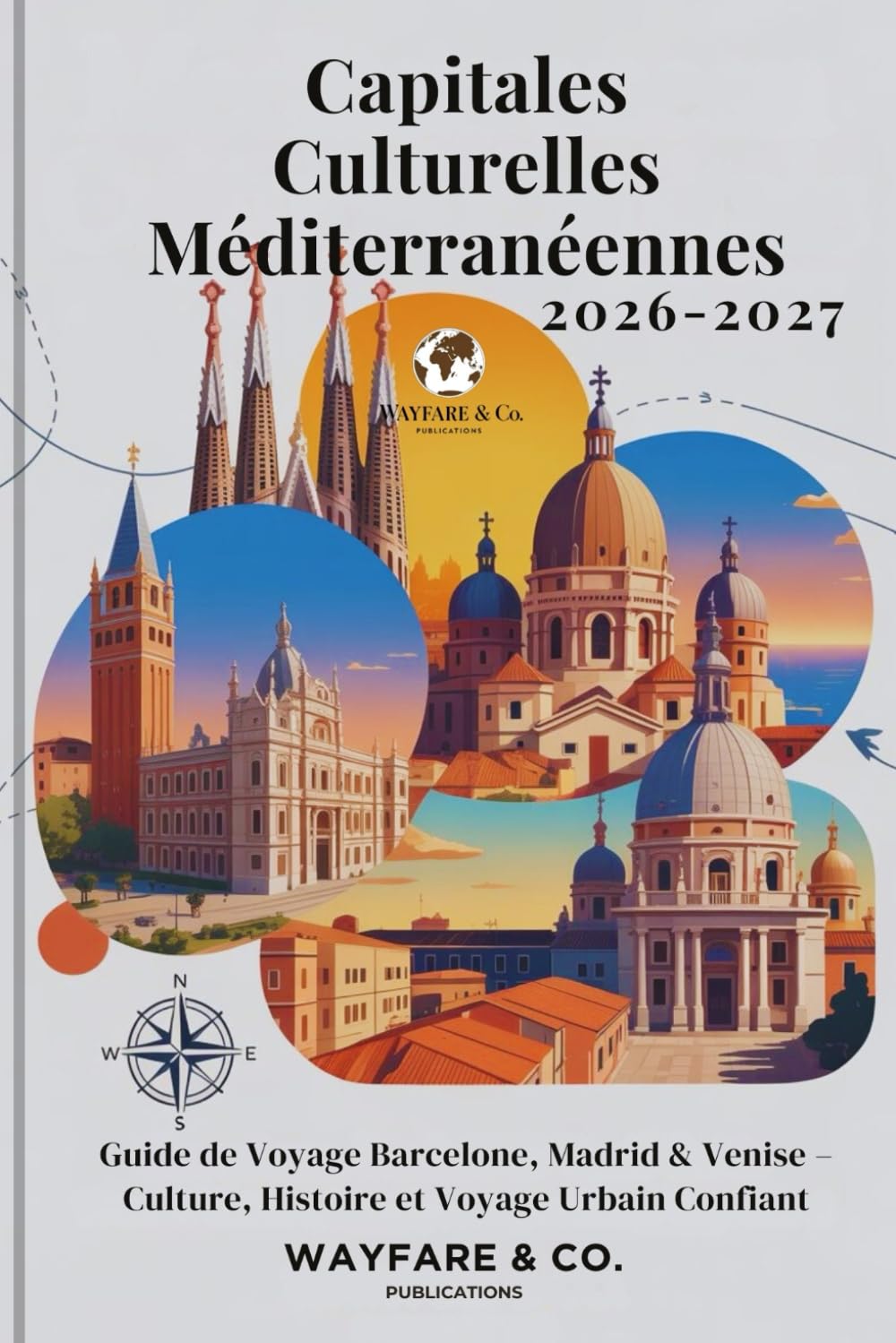 Capitales Culturelles Méditerranéennes 2026–2027: Guide de Voyage Barcelone, Madrid & Venise – Culture, Histoire et Voyage Urbain Confiant (Collection de Guides de Voyage Wayfare & Co.)