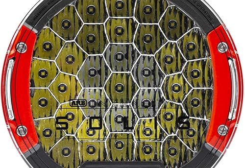 Miniatura 8 de ARB INTENSITY SOLIS SJB36S - Luz de conducción de 36 LED, haz de puntos con biseles intercambiables rojos y negros de 9 pulgadas, individual