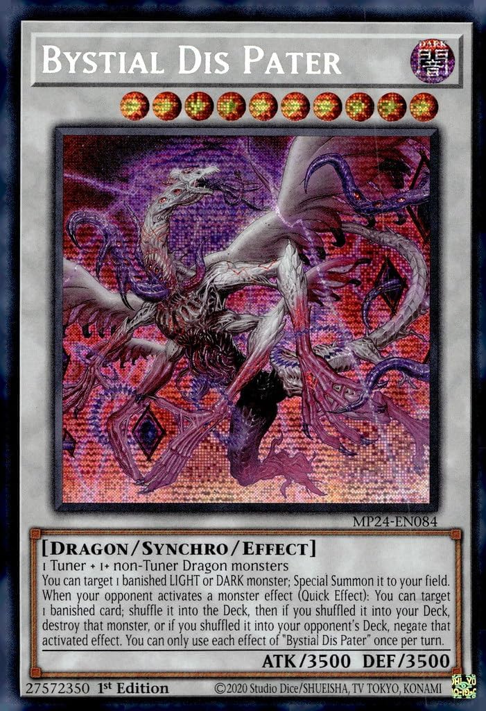 Bystial Dis Pater - MP24-EN084 - Prismatic Secret Rare - 1st Edition