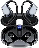 Translation Earbuds Real Time 164 Languages AI Translator Ear Buds 90H Playtime Bluetooth Translating Earbuds with LED Display Open-Ear Audífonos Inalámbricos for Travel Business Learning Black