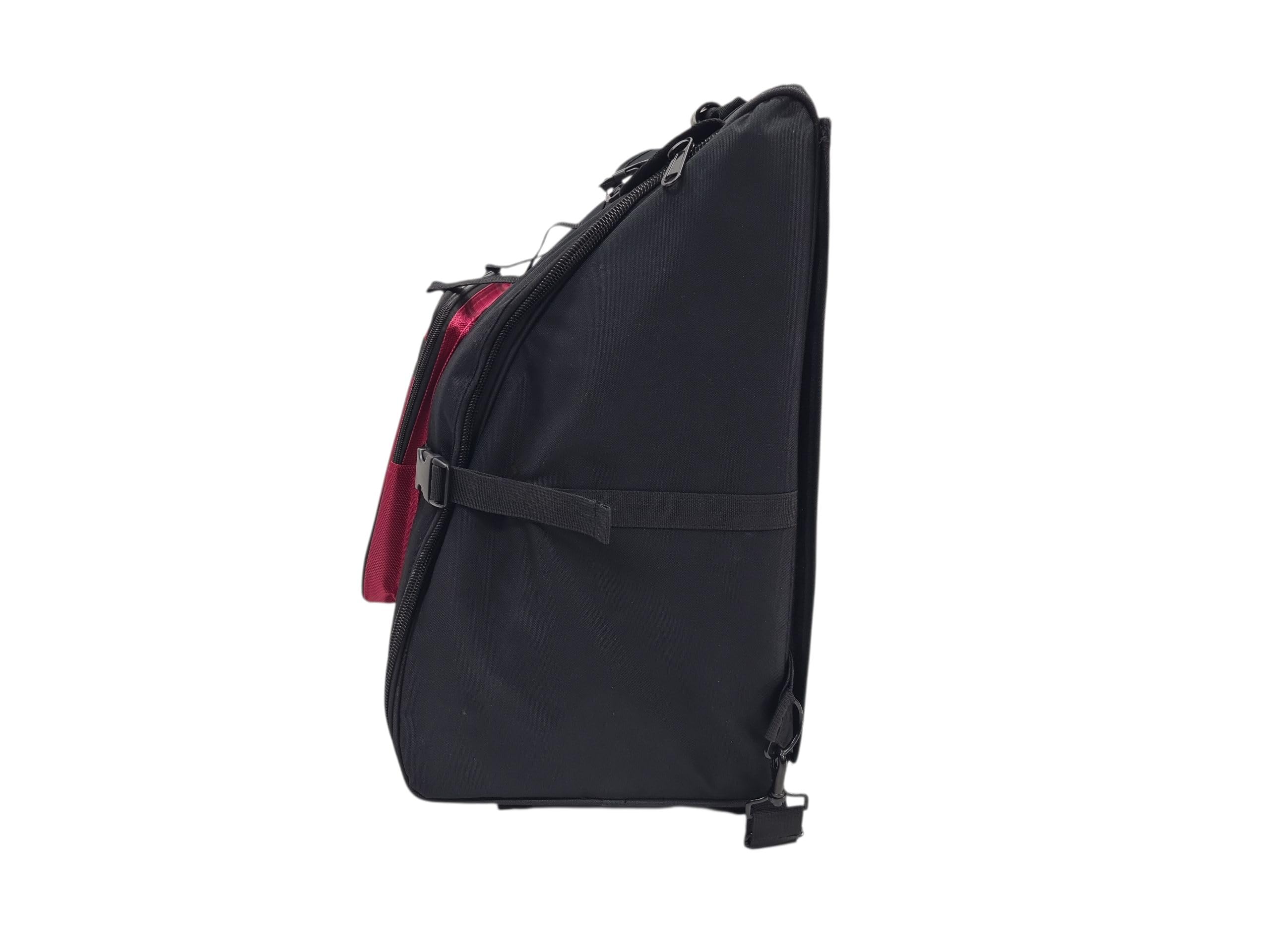 CNB Trolley-Bag für 5-reihige Steirische Harmonika – Robuste Rolltasche mit Griff & Rollen – Gepolstert, wasserabweisend & leicht
