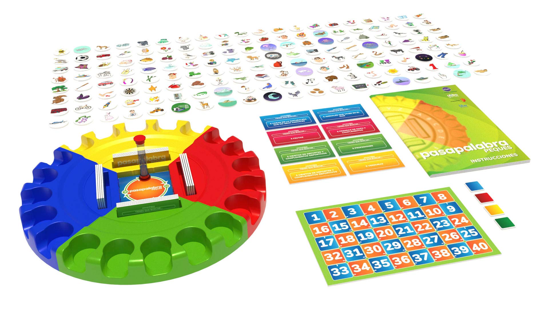 Famogames, Pasapalabra Edición Peques, Juegos de Mesa, en Español (Famosa 700016202)