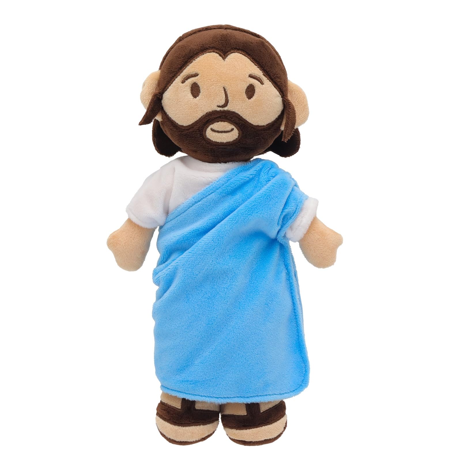 11 8inch Brown Jesus Plush Doll Guardian Baptism Stuffed Plushie Savior Toy Gifts for Church Sunday School Religious