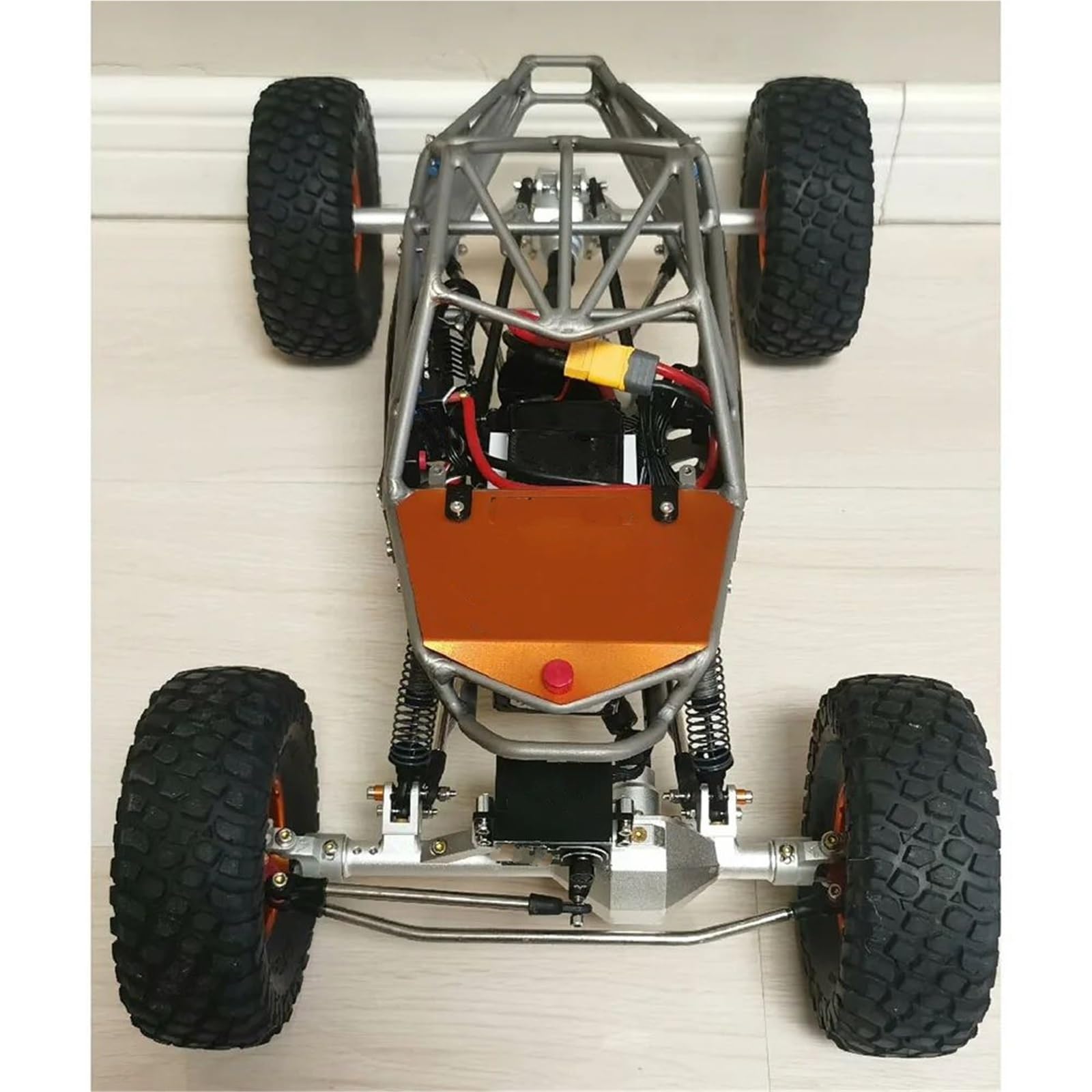 Rohr Rack Für Klettern Auto Rahmen Käfig Für Titan Legierung Für Capra Für Goat 1/10 RC Fernbedienung Modell Teile Zubehör RC