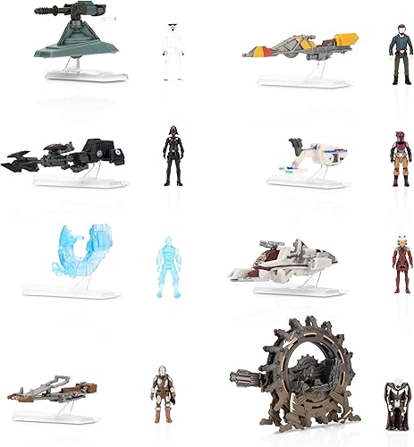 Miniatura 6 de STAR WARS Micro Galaxy Squadron OBI-Wan Kenobi's Jedi Interceptor Mystery Bundle  3 pulgadas Light Armor Class y Scout Class Vehículos con accesorios