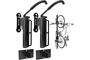 Swivel Bike Rack Wall Mount - Indoor Hanging Bike Hanger for Garage