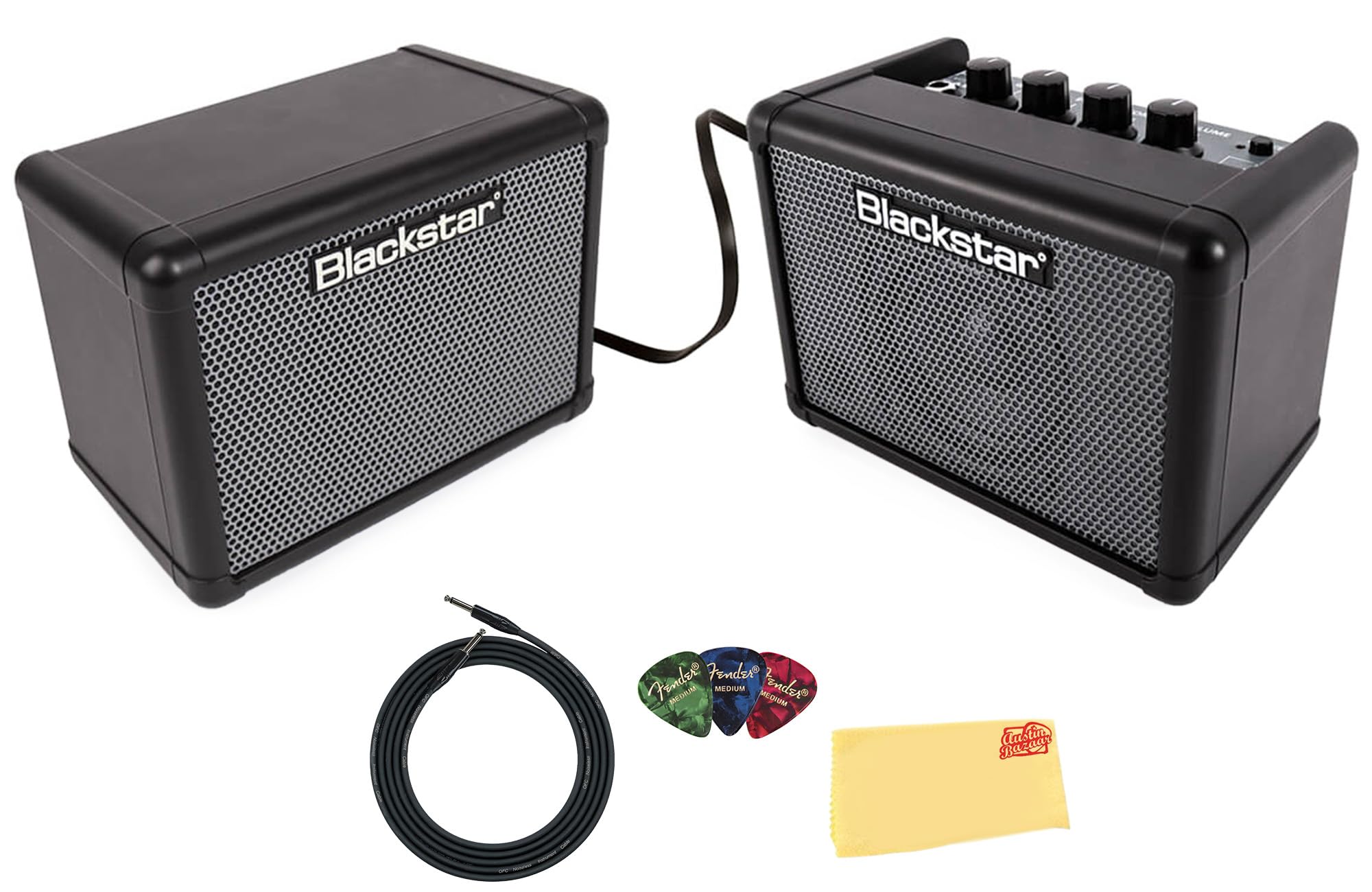 Amazon.com: Blackstar Fly 3 Bass Mini Amplifier Stereo Pack
