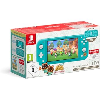 Nintendo Switch Lite Animal Crossing: New Horizons Nepp-und-Schlepp-Edition Switch Online 12-monatige Mitgliedschaft