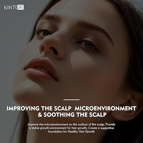 Miniatura 9 de Kintor Sueros de densidad capilar KX-826 al 0.5%, bloqueador de DHT, reparación del cabello, más grueso, fortalecedor, cabello más sano y de aspecto
