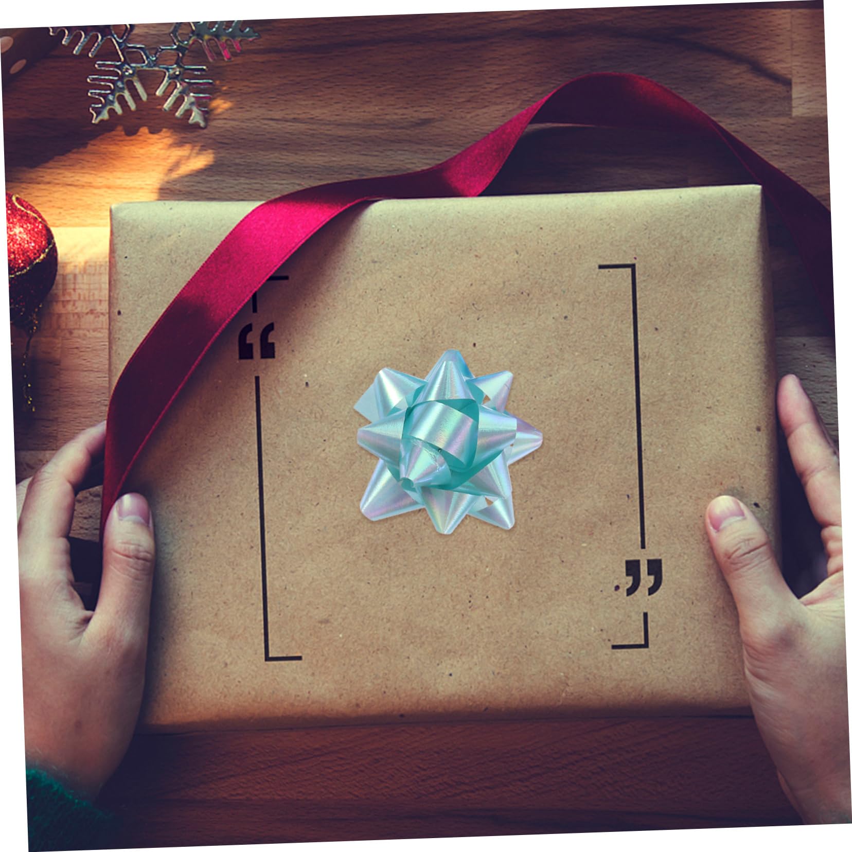 Lazos Adhesivos Grandes 280 Piezas Tirar Lazos para Navidad Decoración De Cumpleaños para Niña Lazos para Envolver Oro Christmas Decorations Adornos Navideños Decoracion para Bodas Forma De