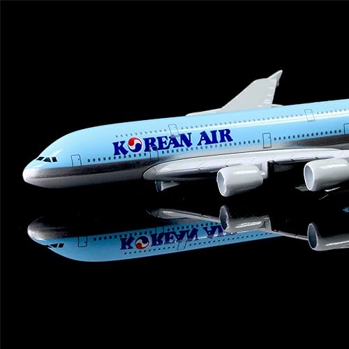 Miniatura 4 de 24-Hours Korean Air A380 modelo avión modelo modelo avión modelos regalo de cumpleaños