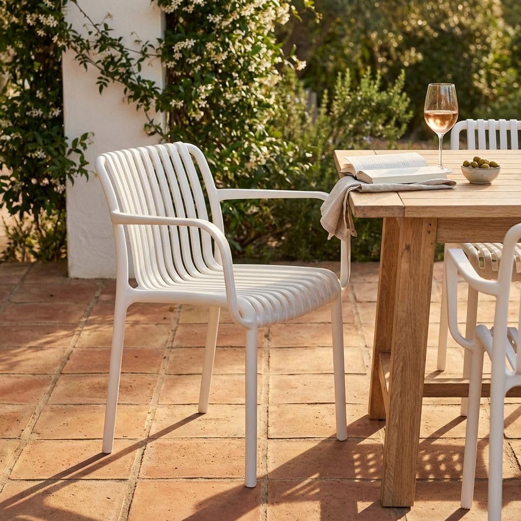 MilaniHome.it - poltrona da giardino in polipropilene di design moderno per giardino