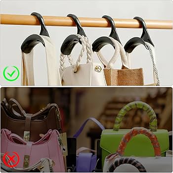 2 Pcs Crochet de Sac à Main - Accroche Rigide Zinc en Aluminium - Porte