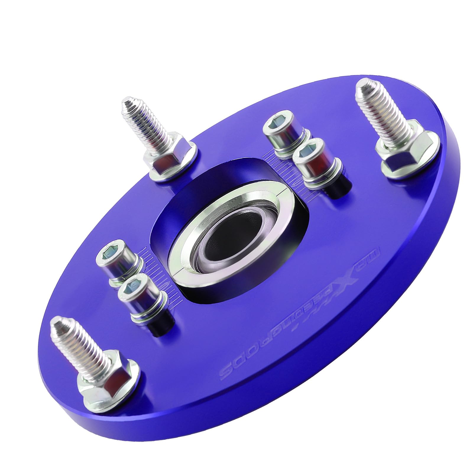 maXpeedingrods Piastra Camber Regolabile Ammortizzatori - Blu