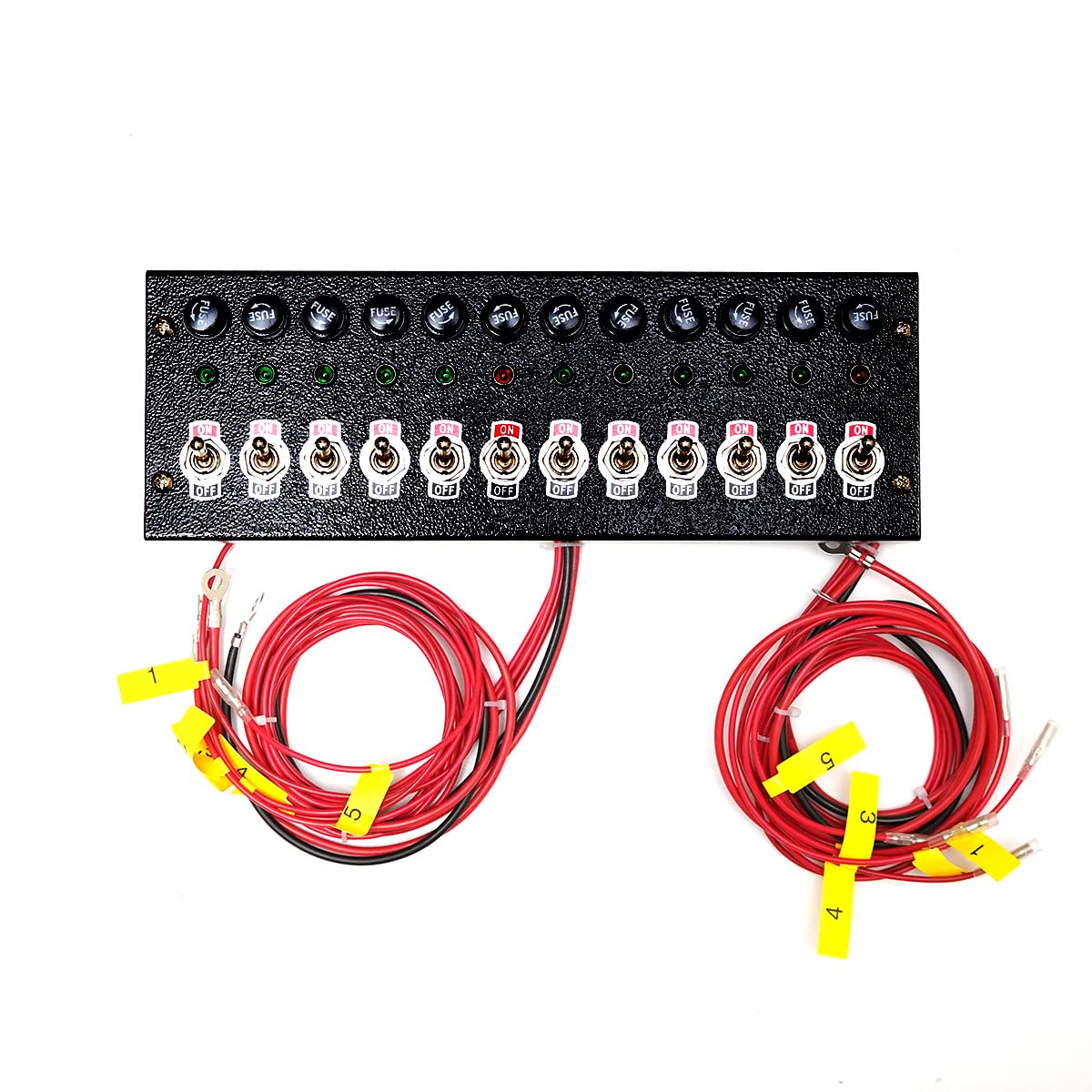 Amazon.co.jp: 12連 スイッチ ボックス トラック デコトラ 12連  