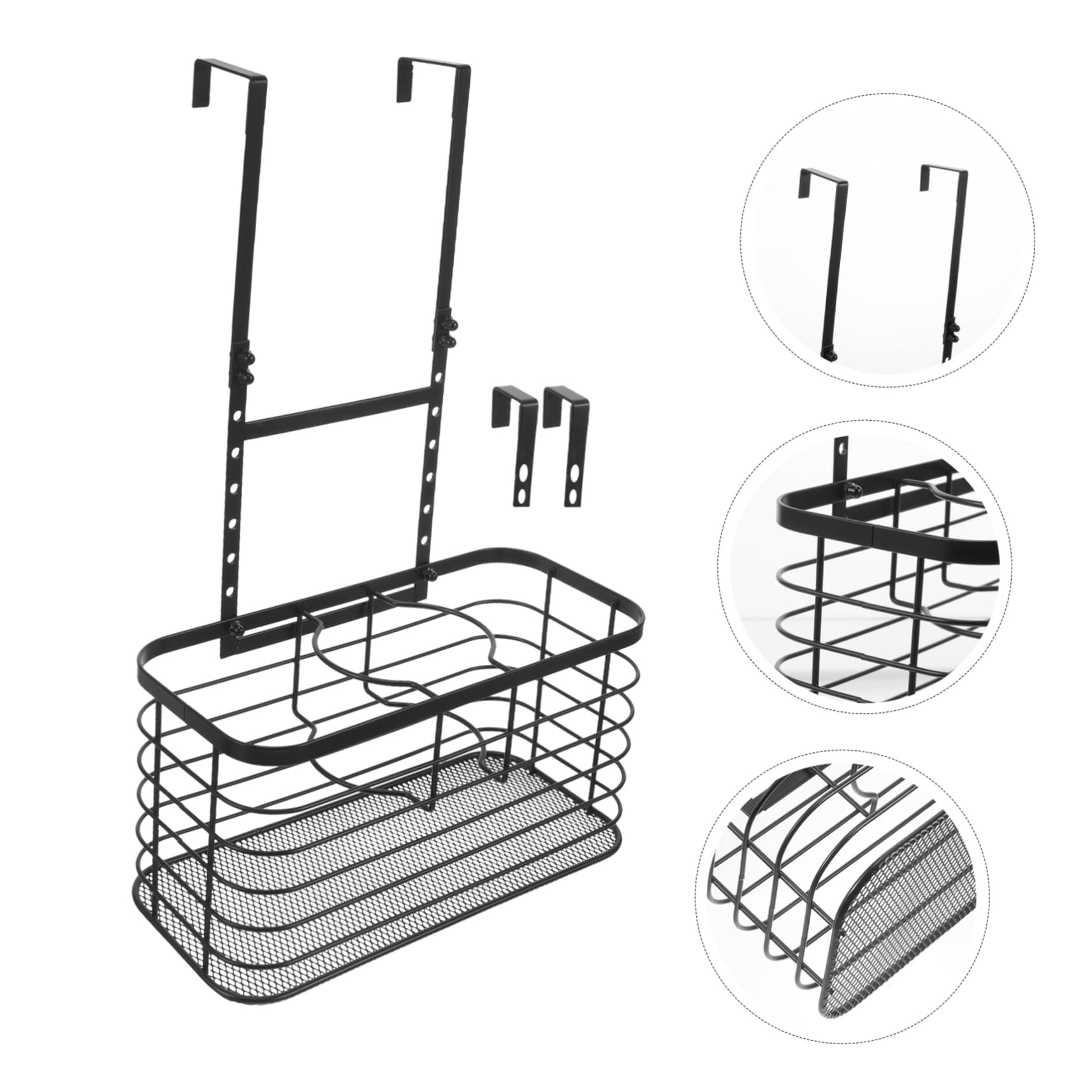IMIKEYA Haartrocknerhalter ohne Bohren Verstellbarer Fönhalter aus Stabilem Platzsparender Badorganizer für Badezimmer und Schlafzimmer Multifunktionaler Haartrockner und Stylinggeräte
