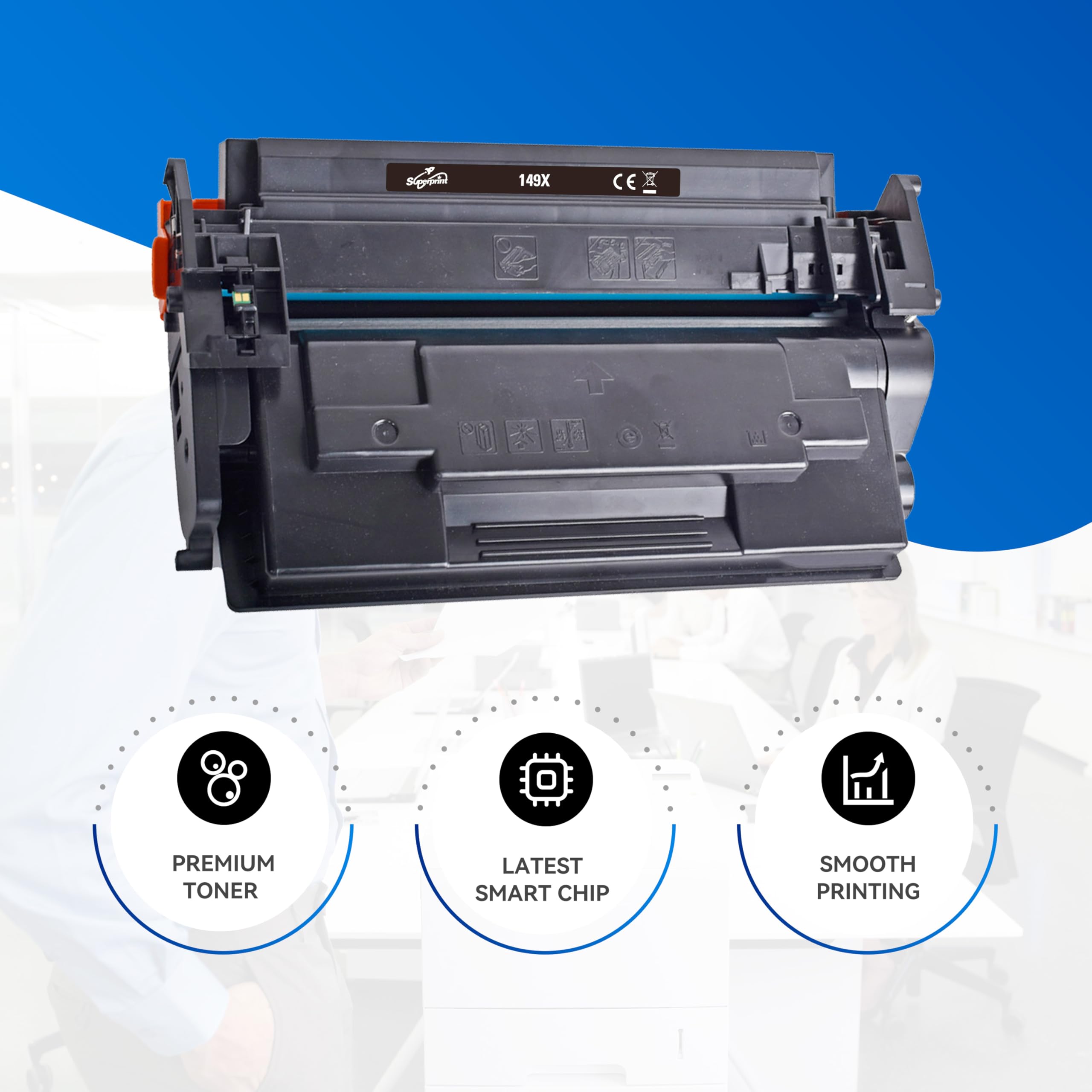 G&G Huismerk W1490X XL Toner Alternatief voor HP 149X Zwart G&G Huismerk W1490X XL Toner Alternatief voor HP 149X Zwart
