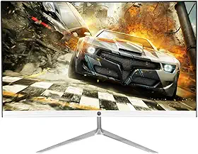 MONITOR LED CURVO 23.8 FULL HD BRANCO 100HZ FRAMELESS COM ÁUDIO BRAZILPC