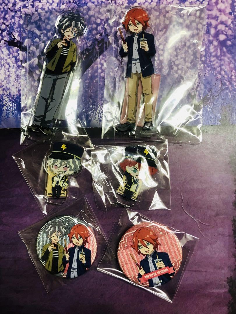 イナイレ 基山タツヤ 缶バッジ イナズマイレブン イナイレ どでか缶バッジ 11個 基山タツヤ