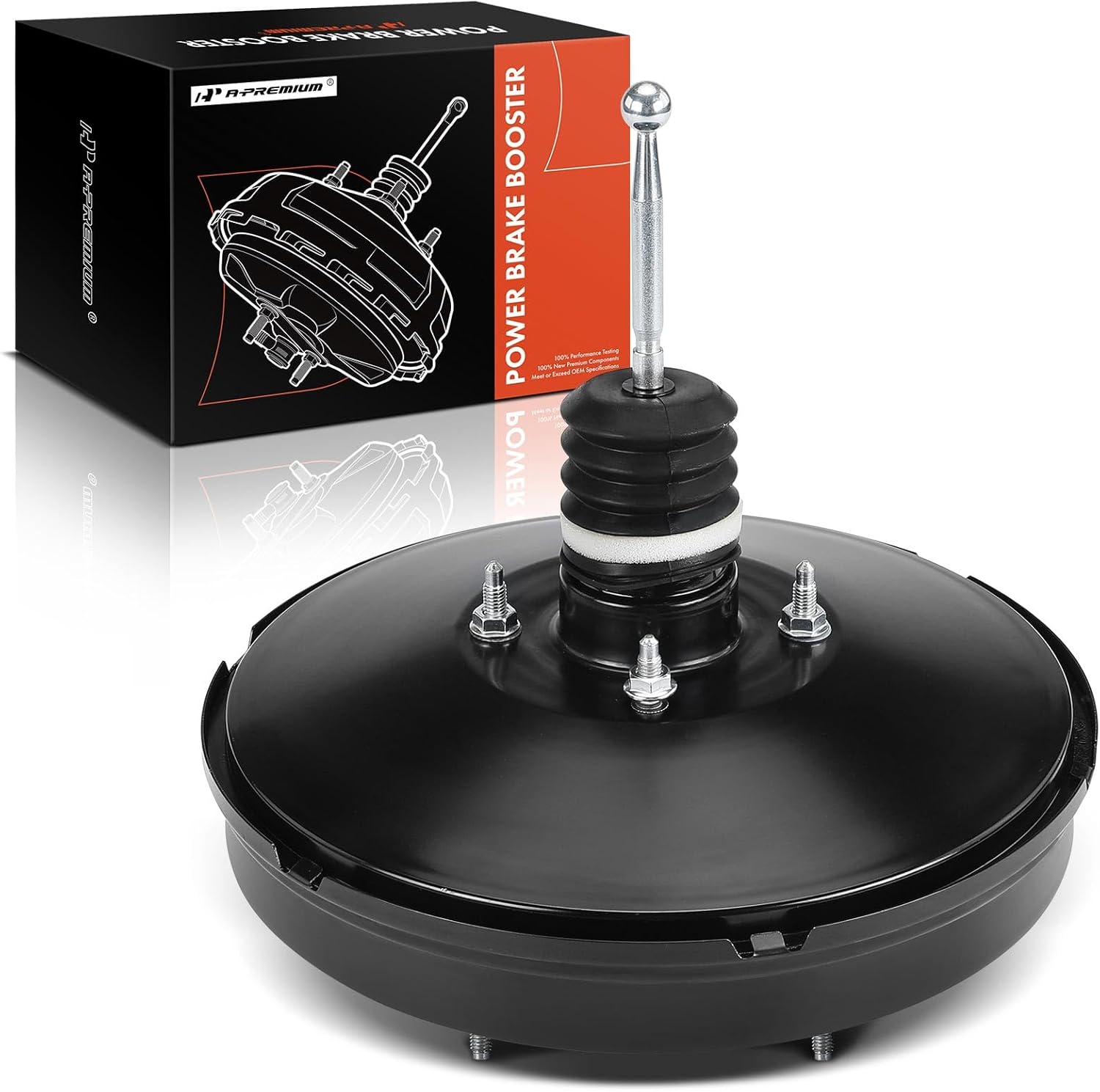 A-Premium Vacuum Power Brake Booster Compatible with Select Volkswagen Models - Passat 2006-2010, CC 2009, 2.0L 3.6L - Replace # 3C1614106M, 3C1614160M