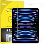 JETech Protecteur d'écran pour iPad (A16) 11th/10th Génération (2025/2022), 9H Film de verre trempé, HD Dégagez. 2-Pack