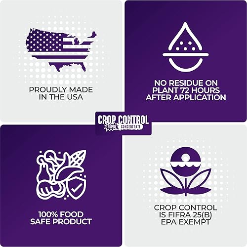 Vista 23 de Trifecta Crop Control Super Concentrate - Pesticida natural todo en uno, fungicida, acicida, insecticida, ayuda a derrotar a los ácaros, el moho