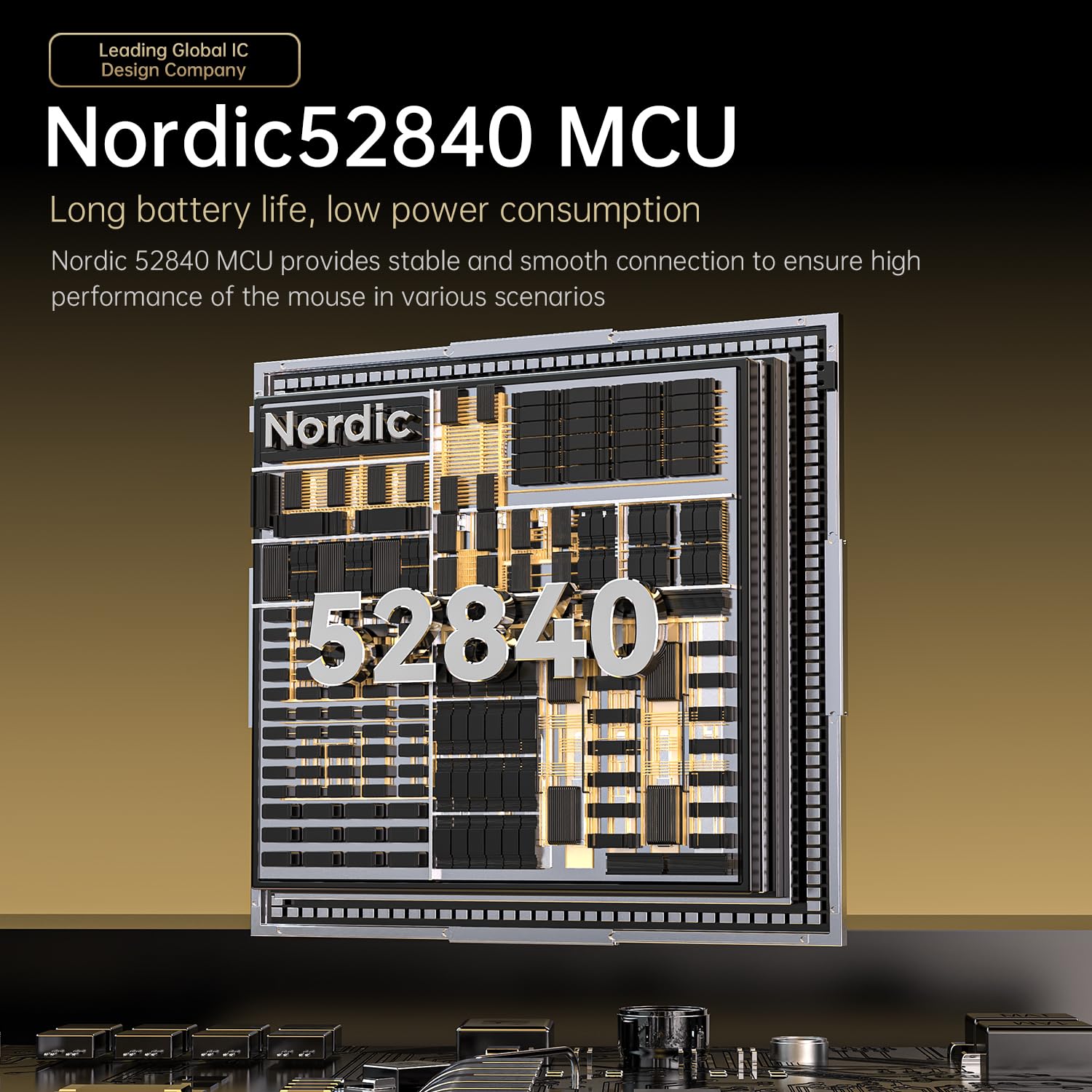 ATTACK SHARK R11 ULTRA Ratón Inalámbrico para Juegos de Fibra De Carbono con Spiral LED Cable, 8000Hz, 49g Peso Ligero, PAW3950MAX, 42000 DPI, Chip Nordic 52840, Nanometal Ice Coating, Negro Forjado