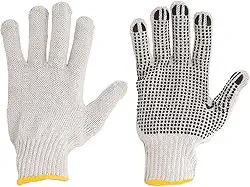 Luva de Malha 3 Fios, LMV 3, Branca Pigmentada, Encartelada, Vonder VDO2383