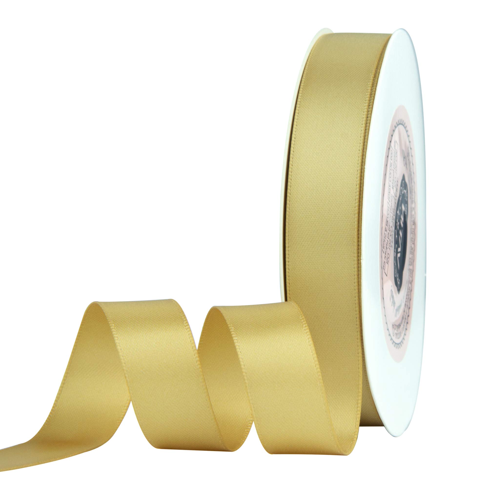 VATIN 100mm Wide Double Faced Polyester Deep Navy Blue Satin Ribbon- 4.5 Metre/Spool, Perfect for Chair Sash, Making Bow, Sewing and Wedding Bouquet — view 241