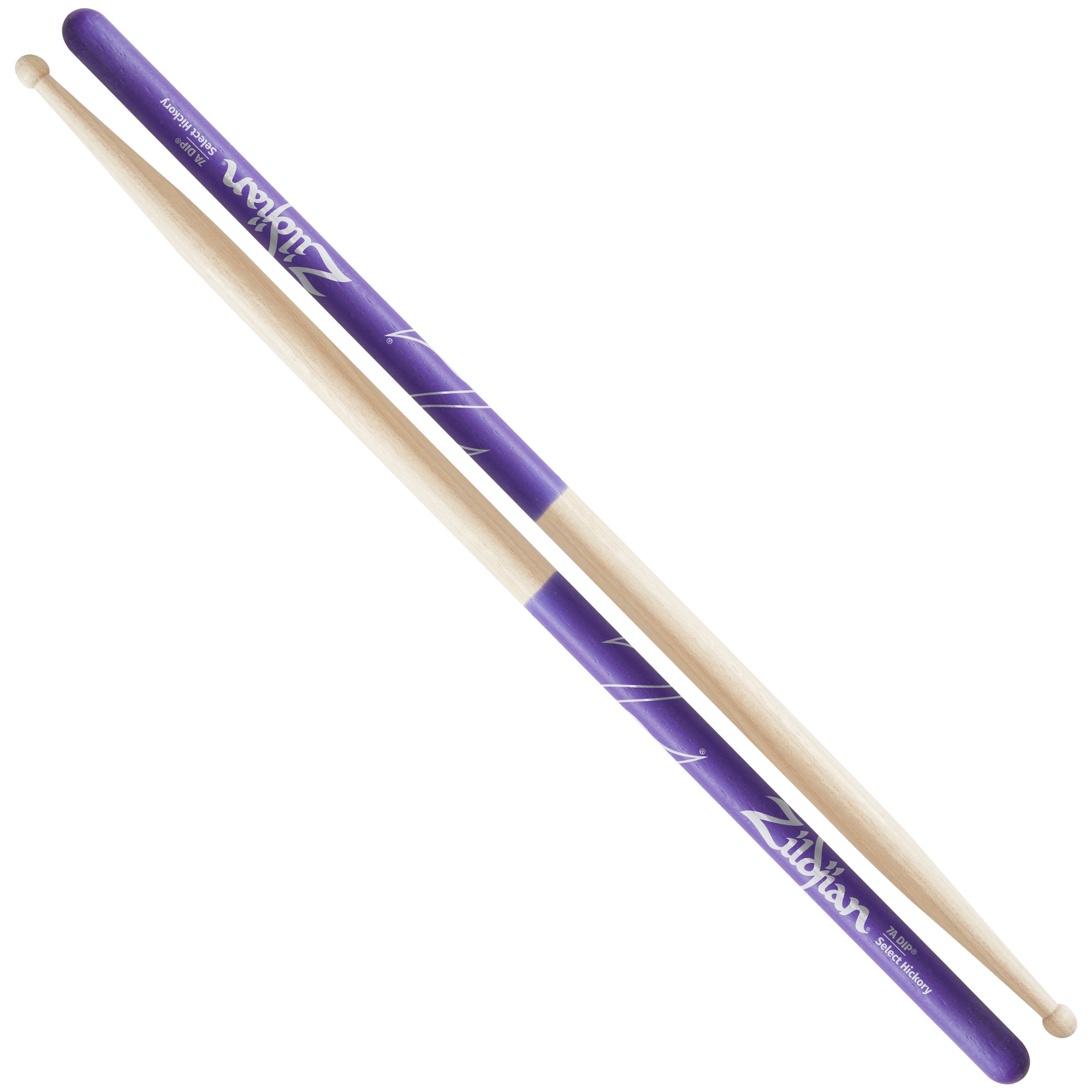 Zildjian Super 7A Hickory Drumsticks - Wood Tip