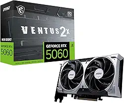 MSI GeForce RTX 5060 Ventus 2X OC (8GB GDDR7/PCI Express 5.0/2535MHz/28000MHz)
