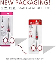 Vista 9 de SINGER 00448 Tijeras de costura de 5-1/2 pulgadas con agarre cómodo