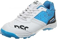 DSC Men's Zooter Cricket Shoes - Lightweight Durable with EVA Cushioning, Toe/Heel Protection & High Traction for Recreational Players