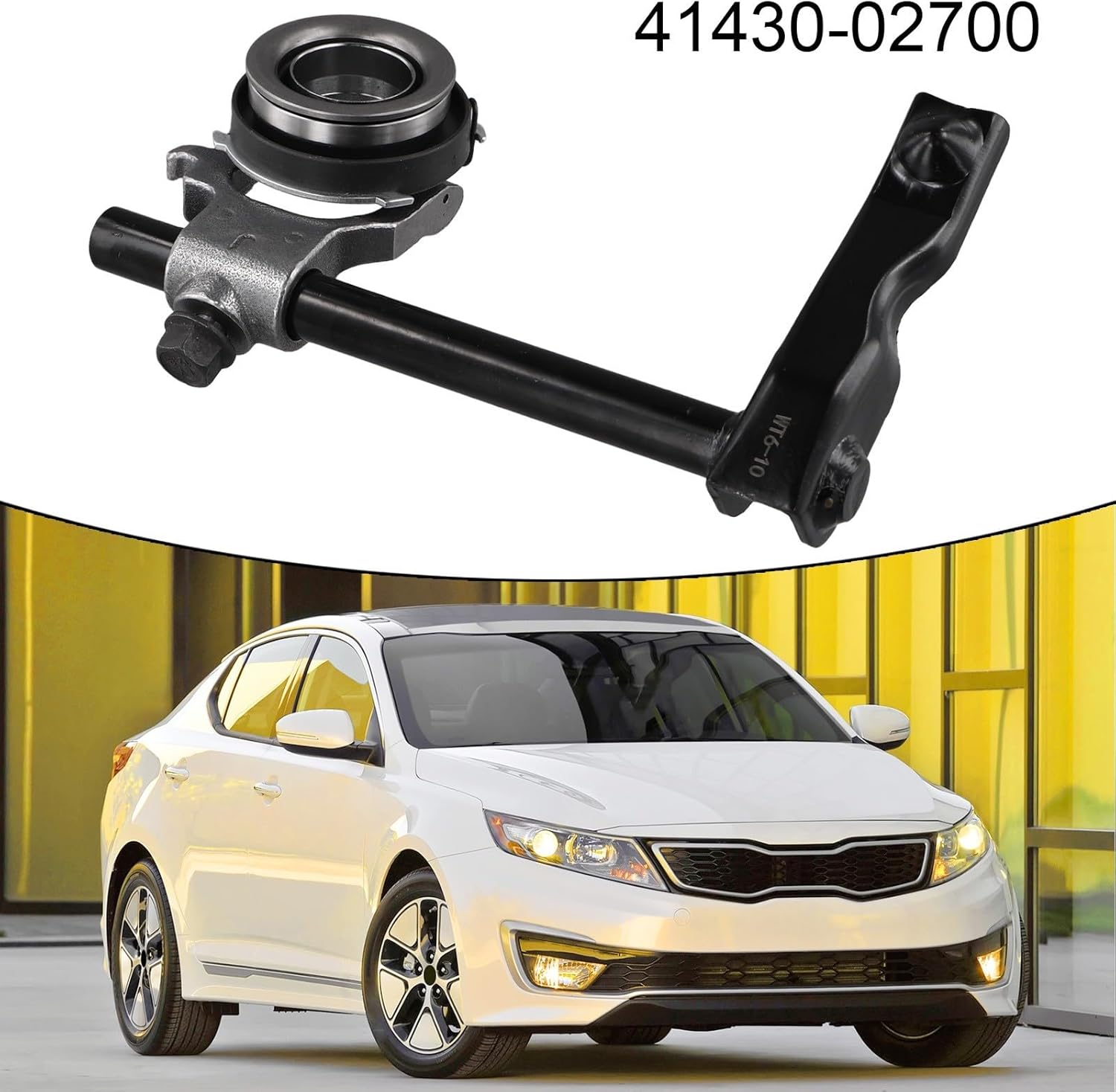 Clutch Release Fork For Kia For Picanto 2020-On For Rio 2011-2020, Metal Replacement Part 41430-02700, Wear-Resistant Black Switch Control Component For Interior Repair