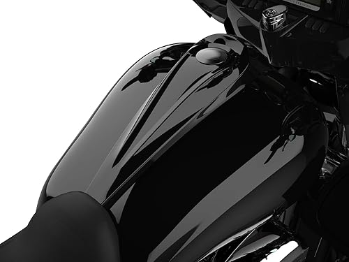 Miniatura 5 de Cubiertas elásticas para tanque y consola de tablero de color negro vívido para Harley Touring Street Glide, Road Glide, 2014+