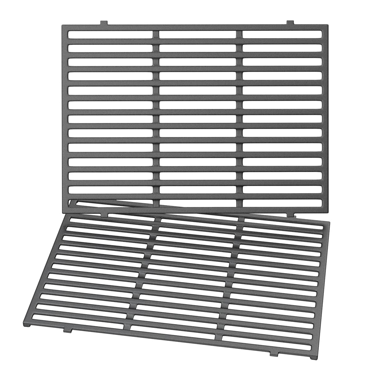 SafBbcue 66095/66802/66805 18 7/8" Cast Iron Cooking Grates Replacement Parts for Weber Genesis II E-310 Grill Parts E-315 E-325 E-330 E-335 S-310 S-335 SE-310 SE-335 Grill Grids